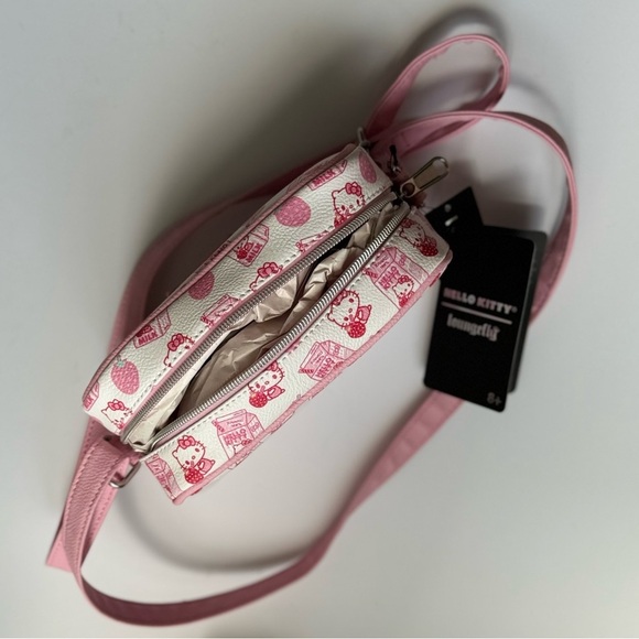 Hello Kitty Strawberry Milk Crossbody by Loungefly NWT - Picture 10 of 12